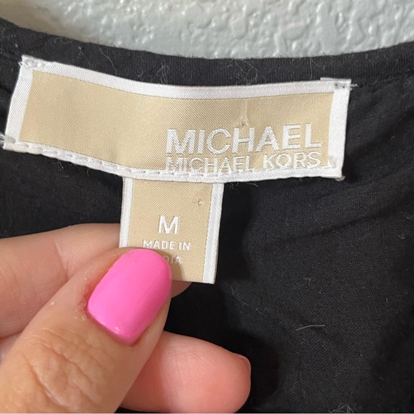 MICHAEL Michael Kors Black Eyelet Flowy Sundress or Swimsuit Coverup – Size M - Picture 6 of 10